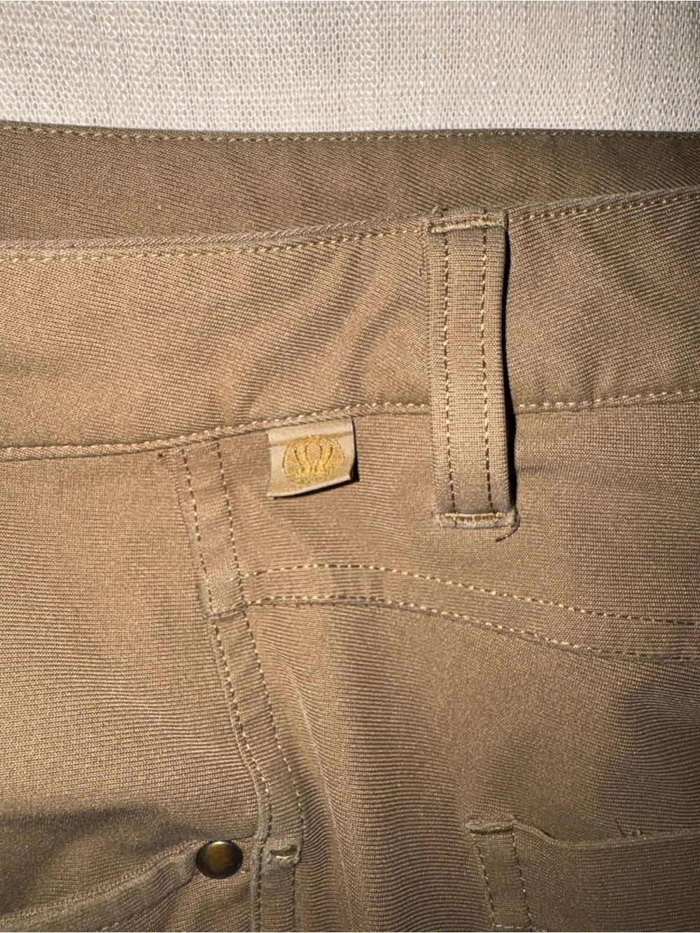 Men's Tan Lululemon Pants 36x32
